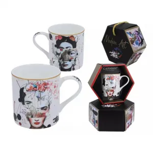 Kubek Carmani 380ml - L. Jover, Frida Kahlo